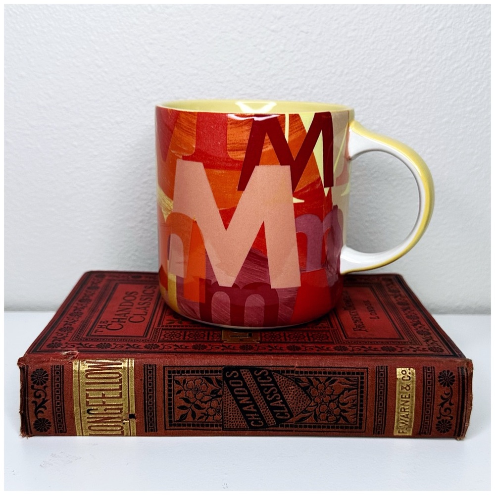 Anthro “Lottie Monogram Mug”